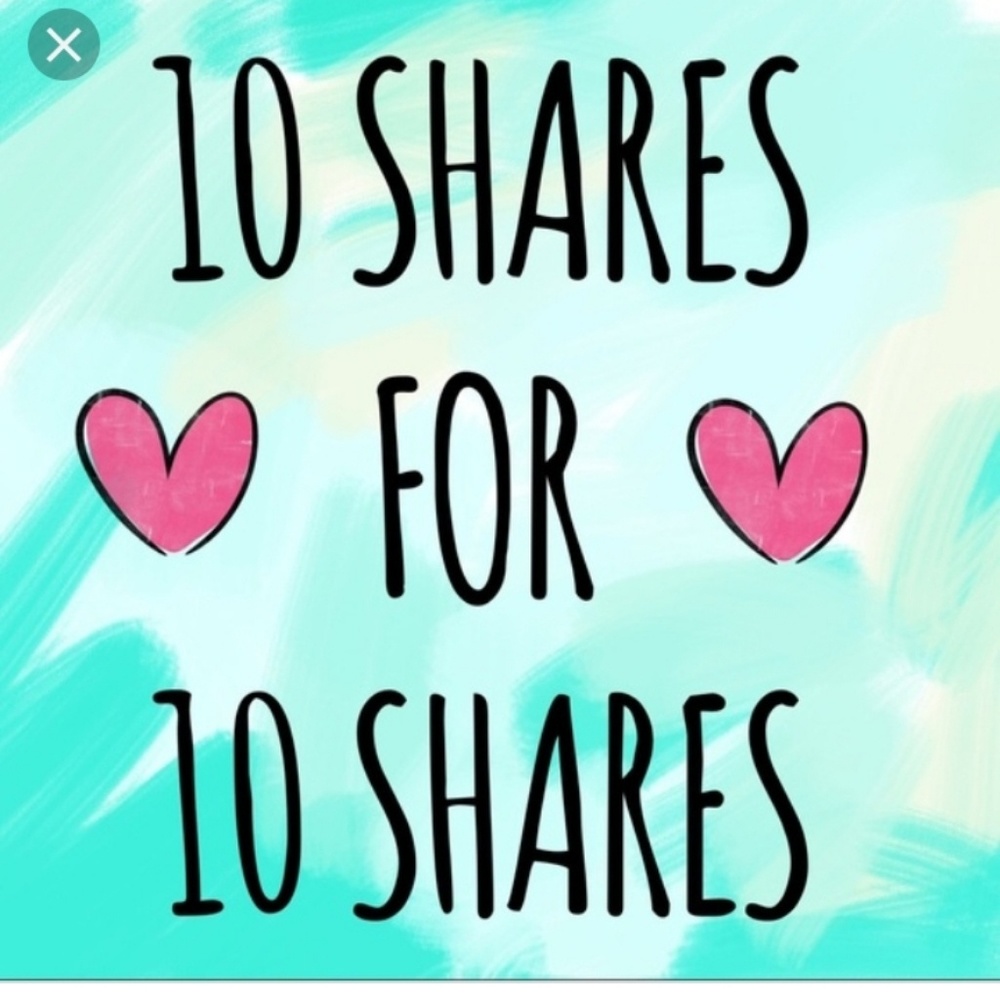 You share Mine, I share yours. That simple.
